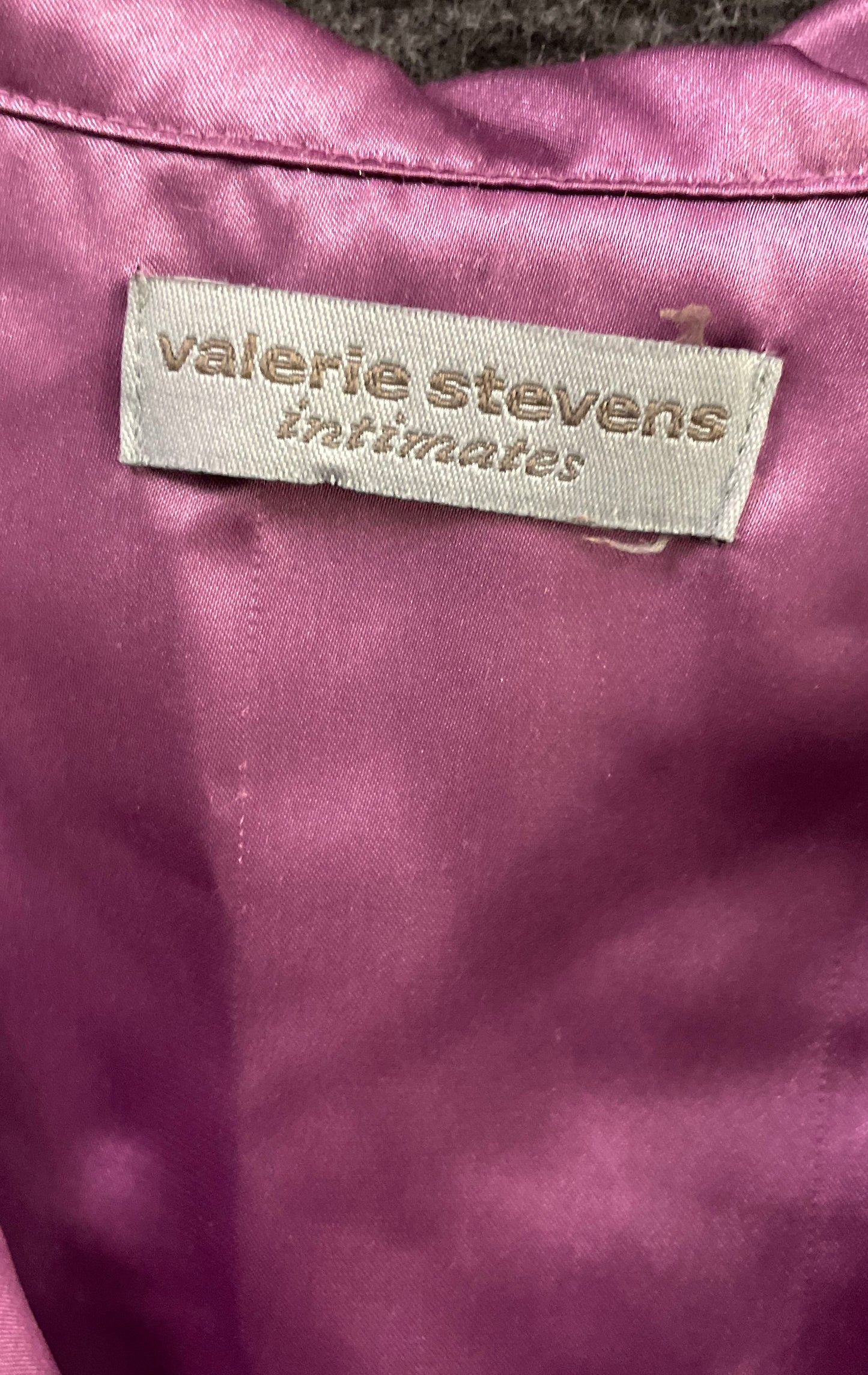 Vintage 90s Valerie Stevens Women's Purple 2pc Pajama Set Sleeveless Top Pants L
