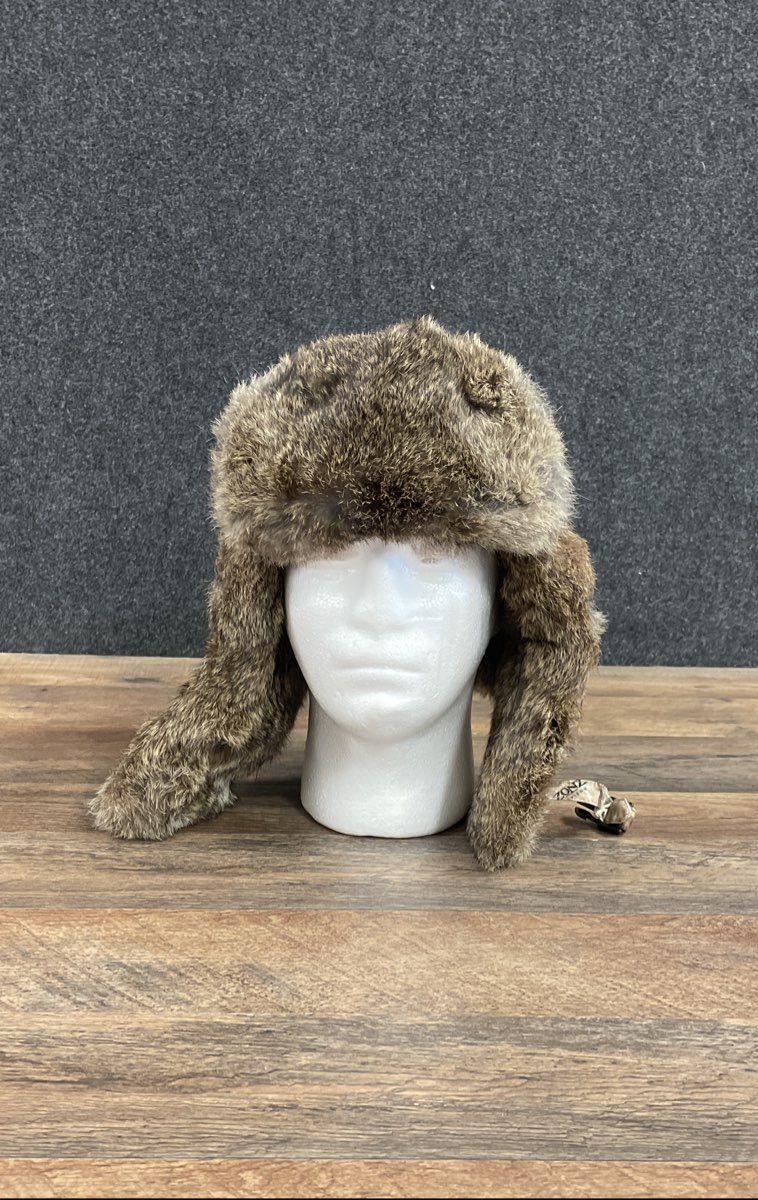 Mad Bomber x Cabela's Men's ZONZ Western Camo Rabbit Fur Trapper Hat Size L