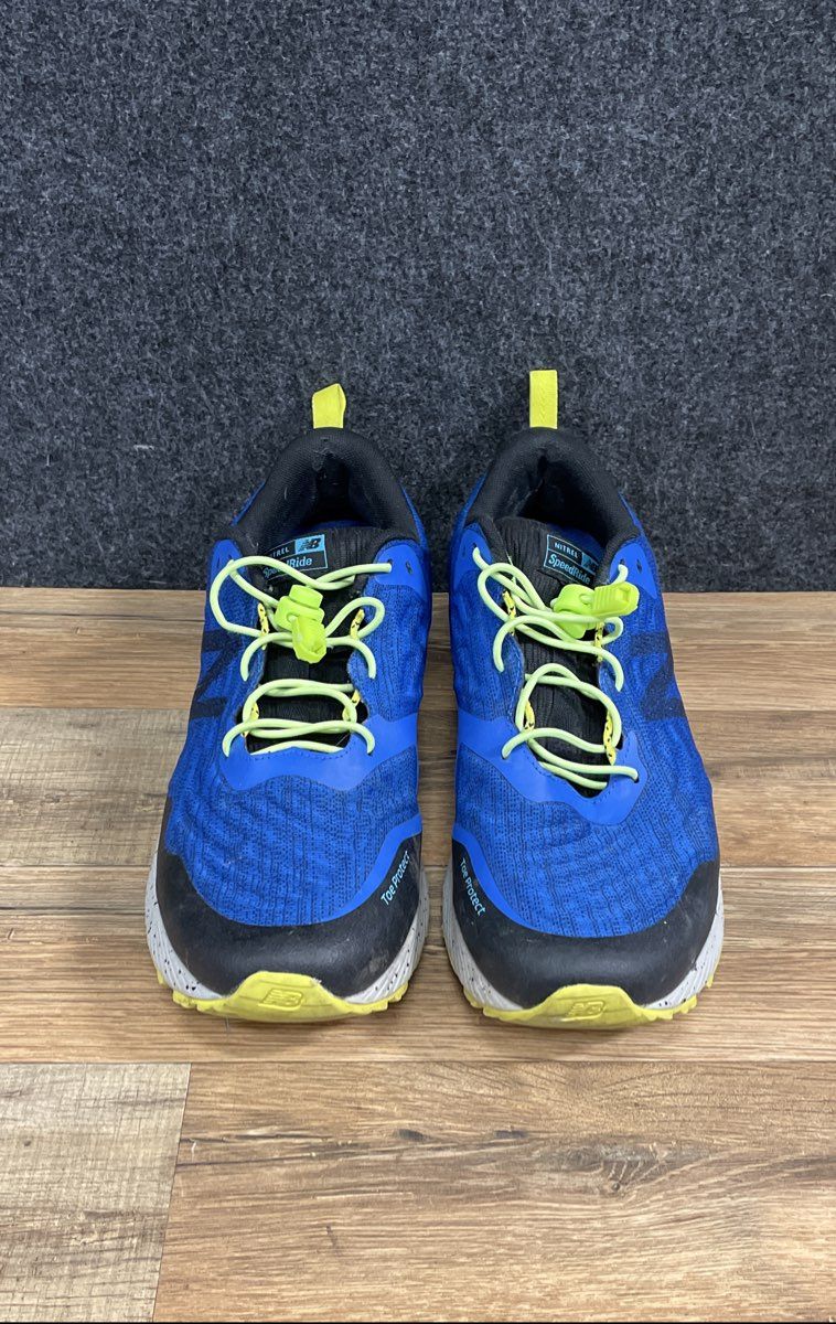 New Balance Nitrel v3 Trail All Terrain Blue Running Shoes Men's Size 10.5