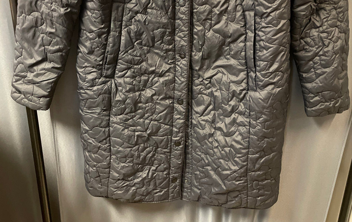The North Face Women's Black Quilted Insulated Parka Jacket Sz L