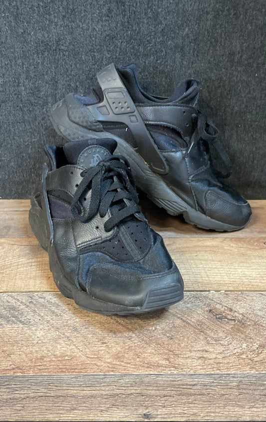Nike Air Huarache Triple Black All Black Men's Lifestyle Sneakers Size 8