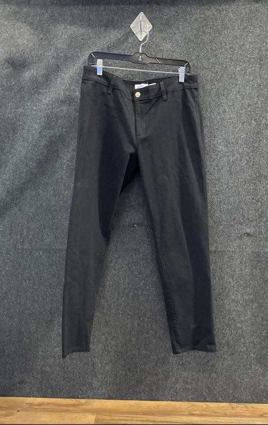 Calvin Klein Women's Modern Essentials Pants Black Size 12 NWT