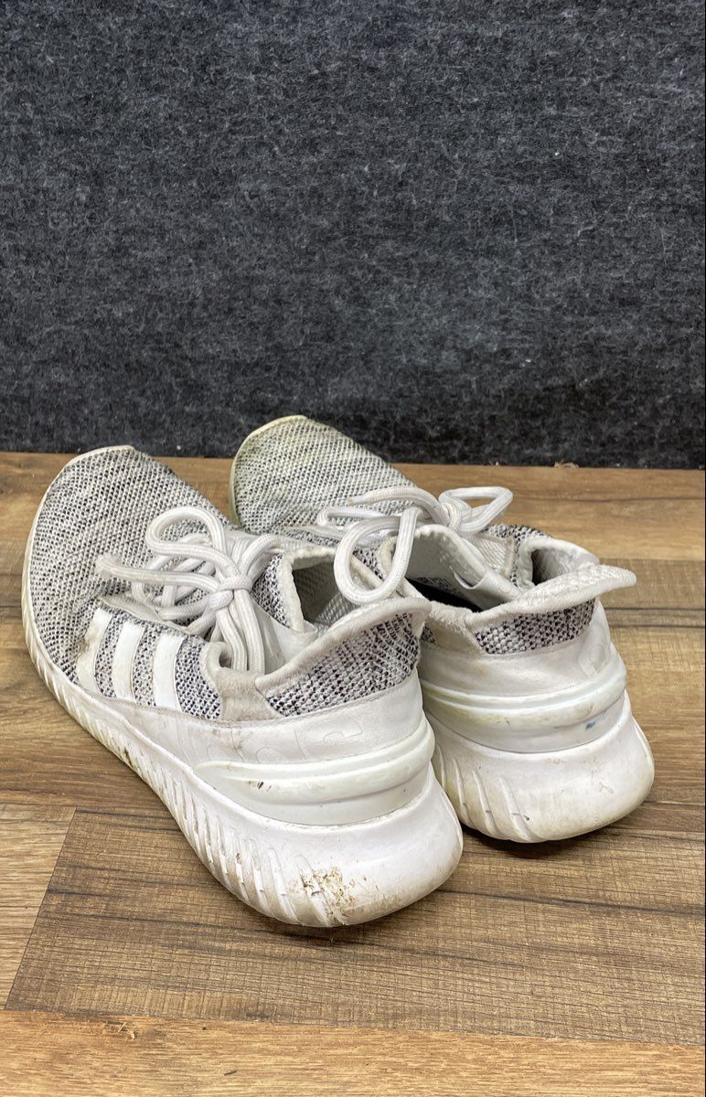 Adidas Kaptir 2.0 Cloud White Grey Men's Running Sneakers Size 9