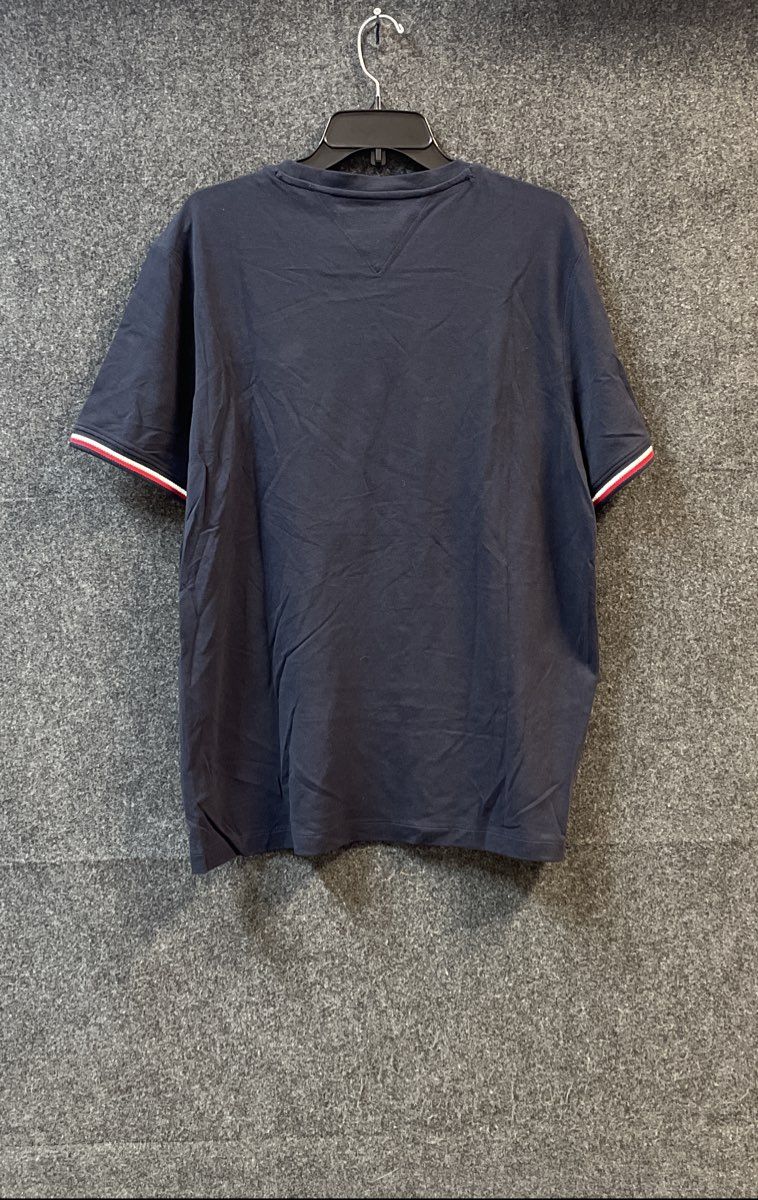 Tommy Hilfiger Men's T-Shirt Navy Blue Regular Fit Crewneck NWT Sz Large