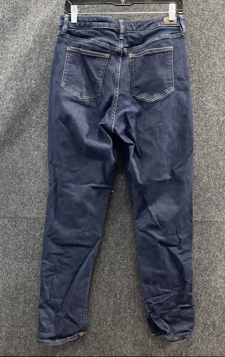 Lauren Ralph Lauren Women's Dark Wash Blue Stretch Straight Leg Jeans Sz M