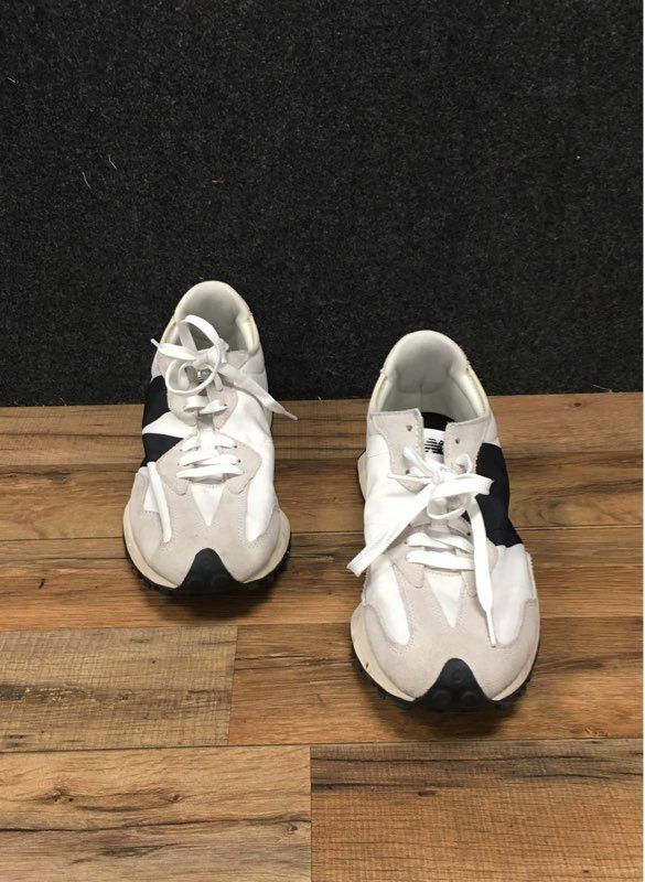 New Balance 327 White Black Grey Lifestyle Sneakers Men's Size 11