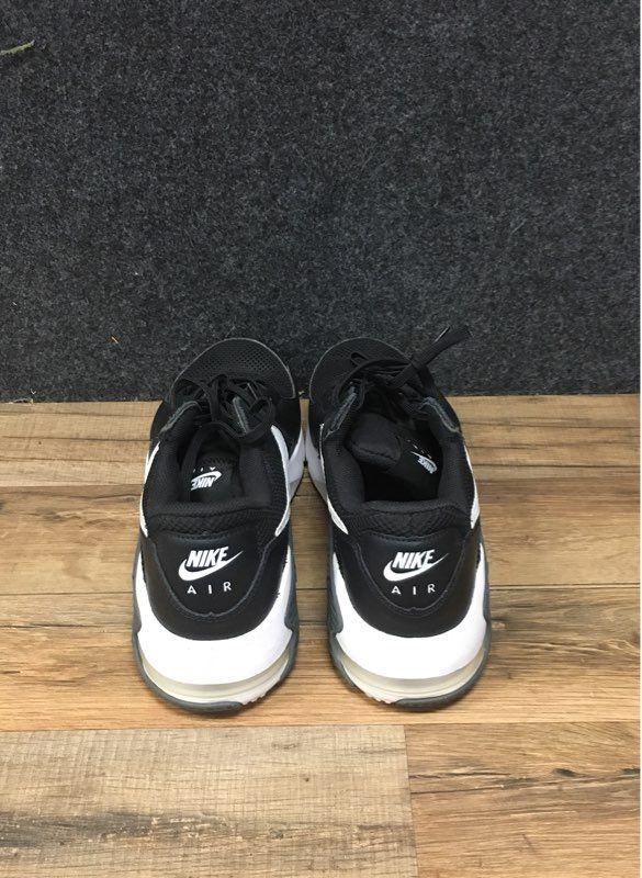 Nike Air Max Excee Black White Dark Grey Athletic Running Sneakers Size 10