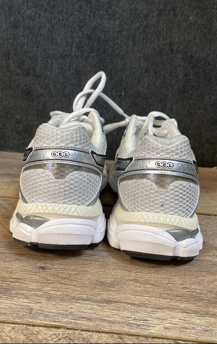 Asics Gel-1130 White Pure Silver Running Shoes Men's Size 8