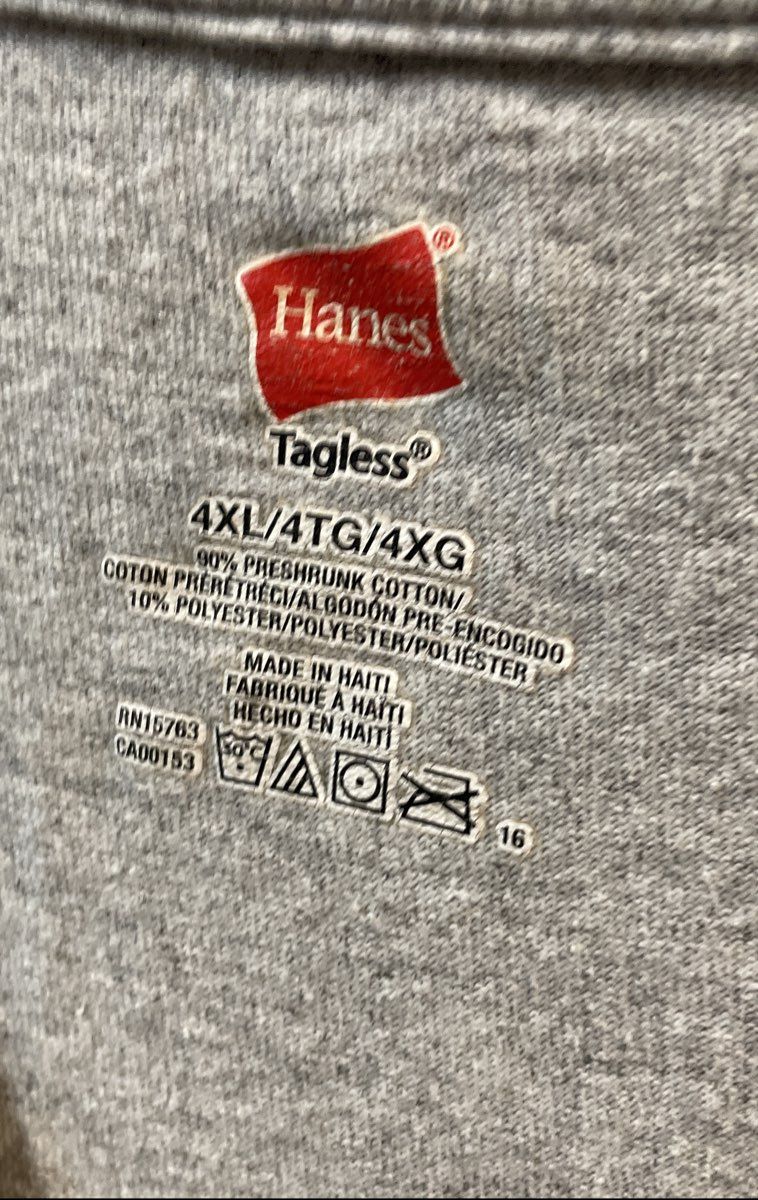 Big Dogs Men's Gray #WTF Dog Graphic T-Shirt Short Sleeve Sz 4XL