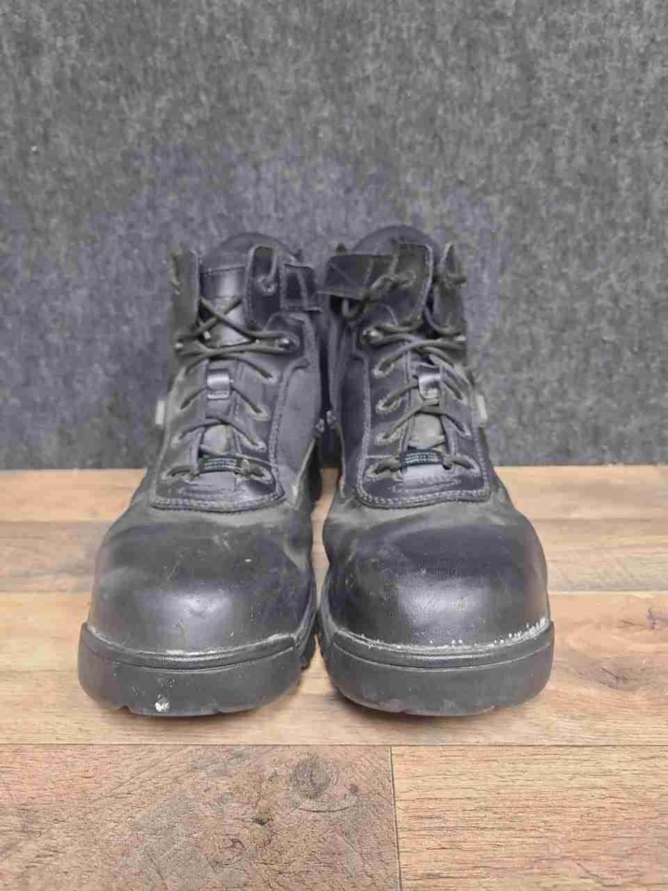 Bates GX-8 Composite Toe Side Zip Black Tactical Work Boots Size 14