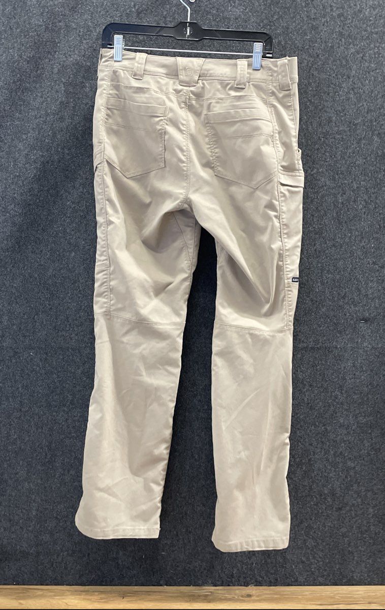 5.11 Tactical Women's Khaki Cargo Utility Multi-Pocket Pants Poly Blend Size 10