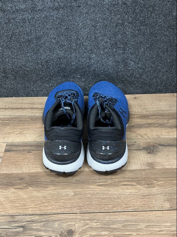 Under Armour Charged Rogue Blue Black Men's Running Shoes Size 12