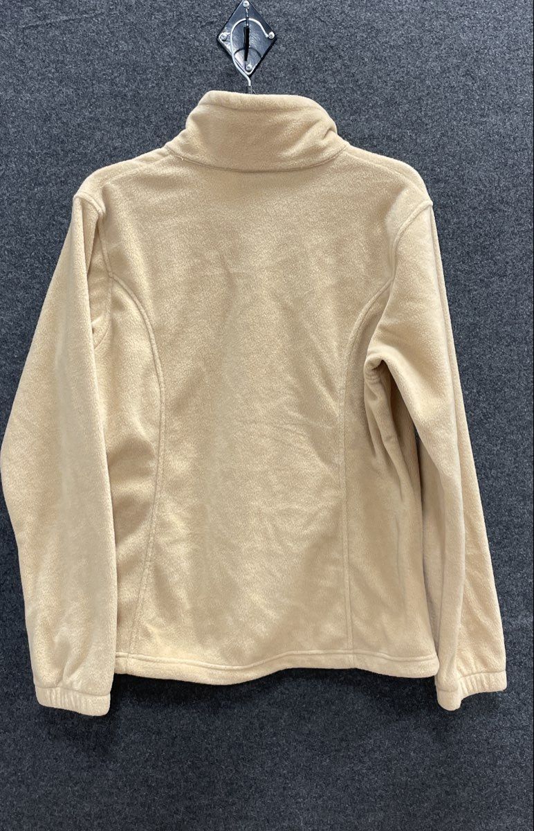 Columbia Women's Tan Benton Springs Full Zip Fleece Jacket Size L