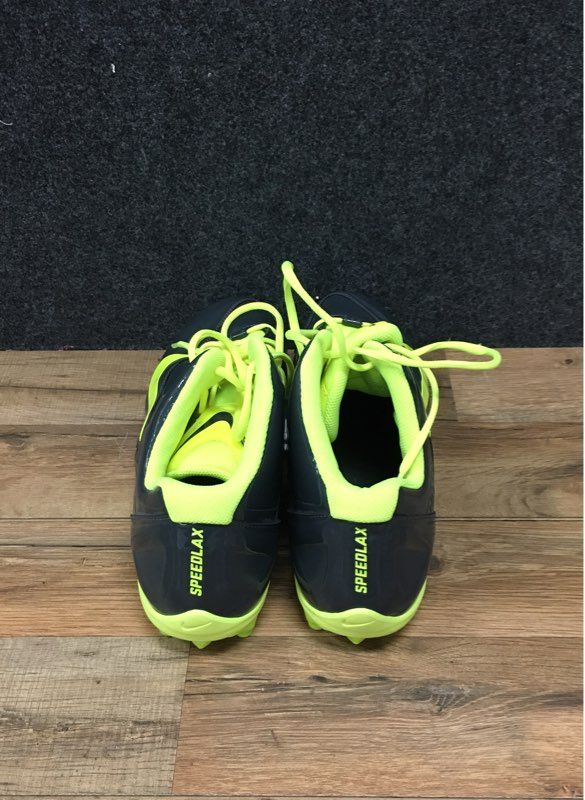 Nike Speedlax 4 Dark Grey Volt Lacrosse Cleats Men's Size 13