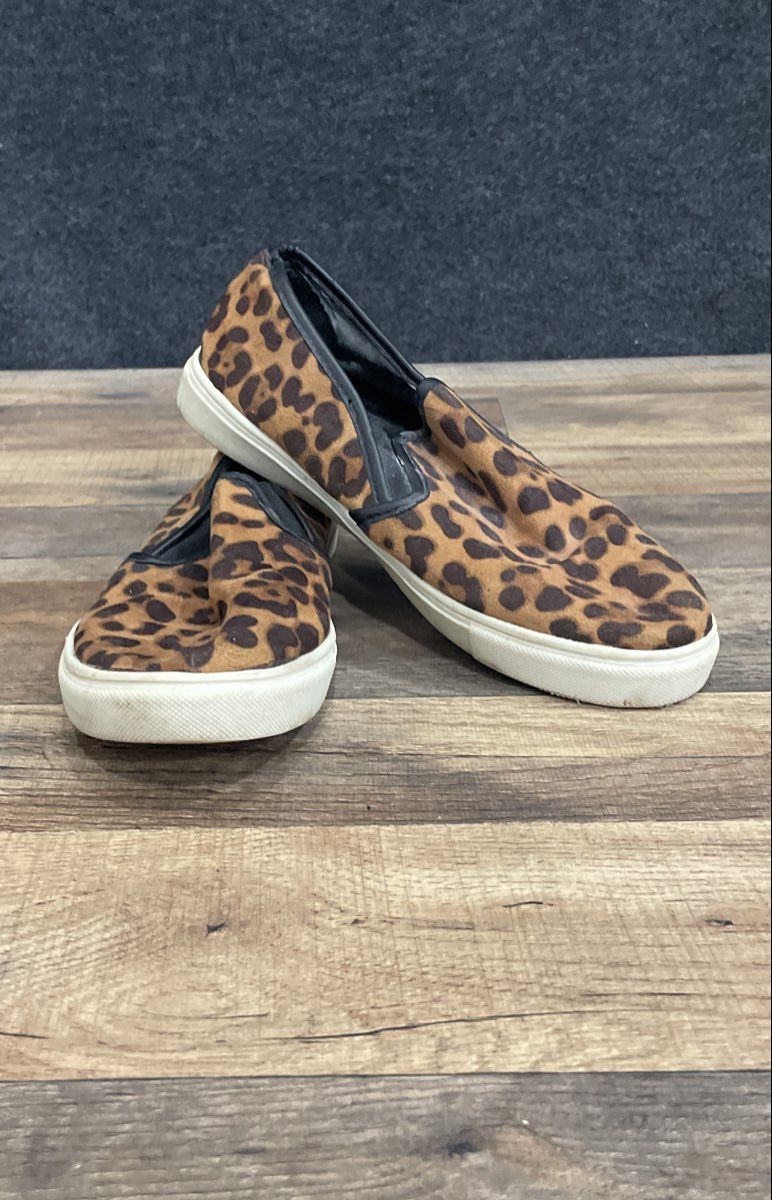 Mossimo Supply Co Cheetah Leopard Print Slip-On Women's Sneakers Size 8