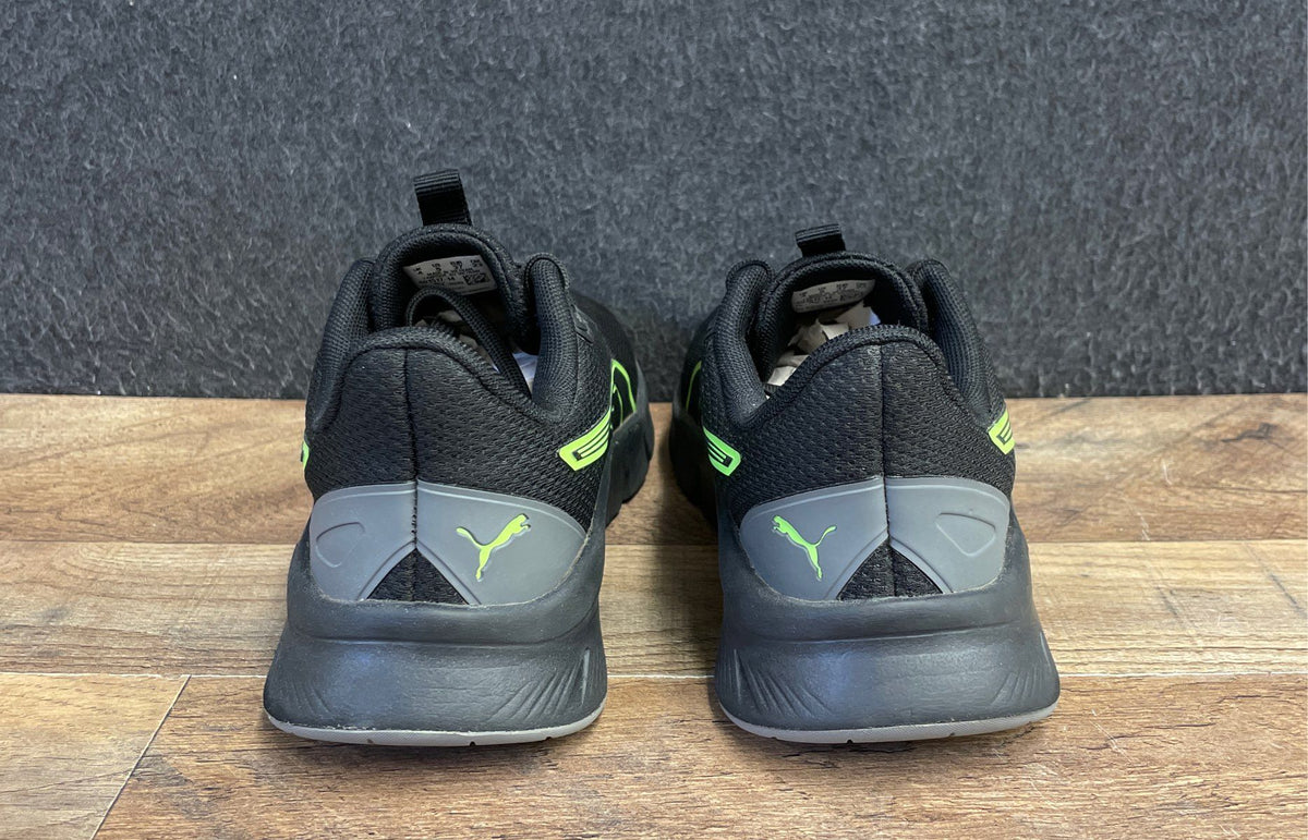 Puma Softride Sophia 2 Black Lime Green Women's Running Shoes Size 5