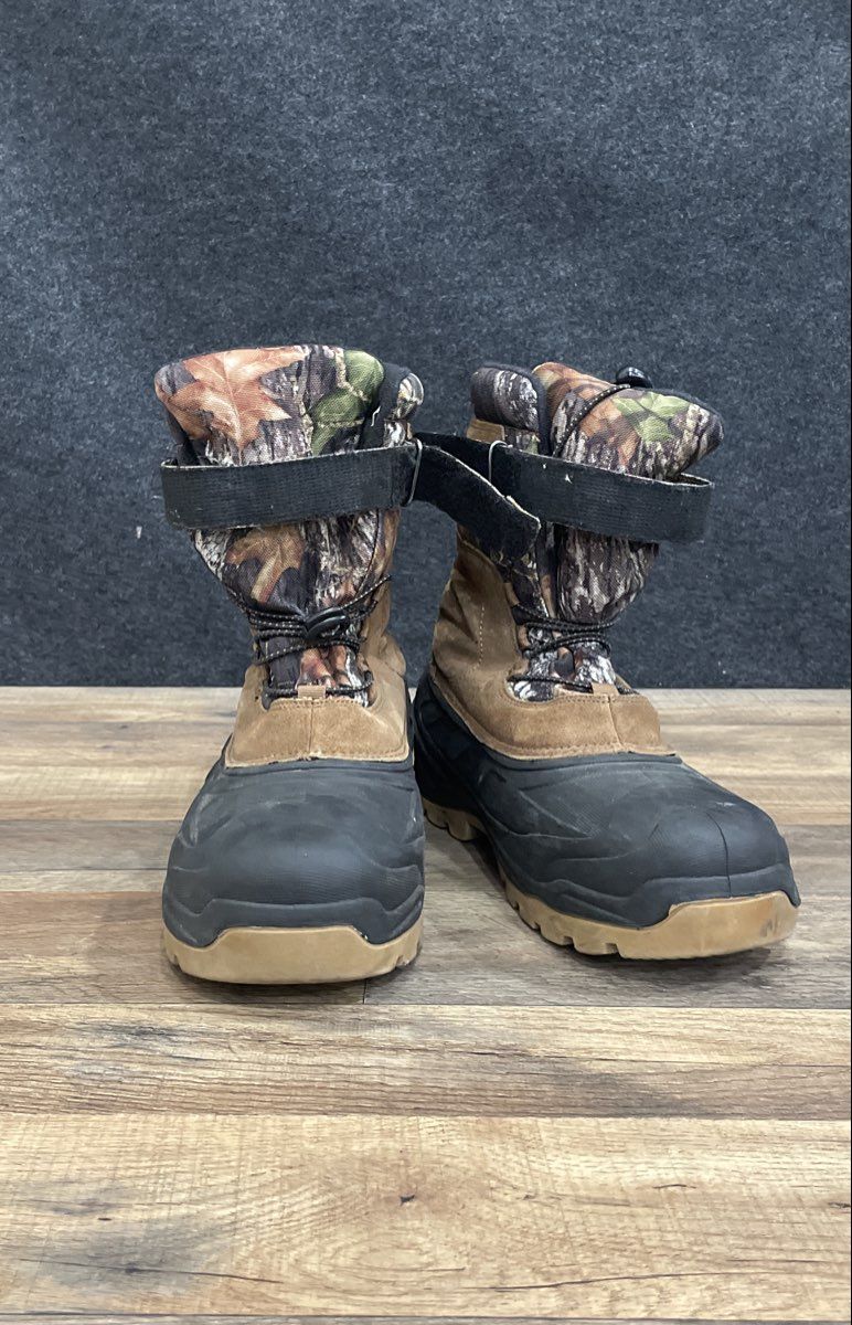 Ozark Trail 200g Thinsulate Brown Camo Insulated Winter Boots Men's Size 10
