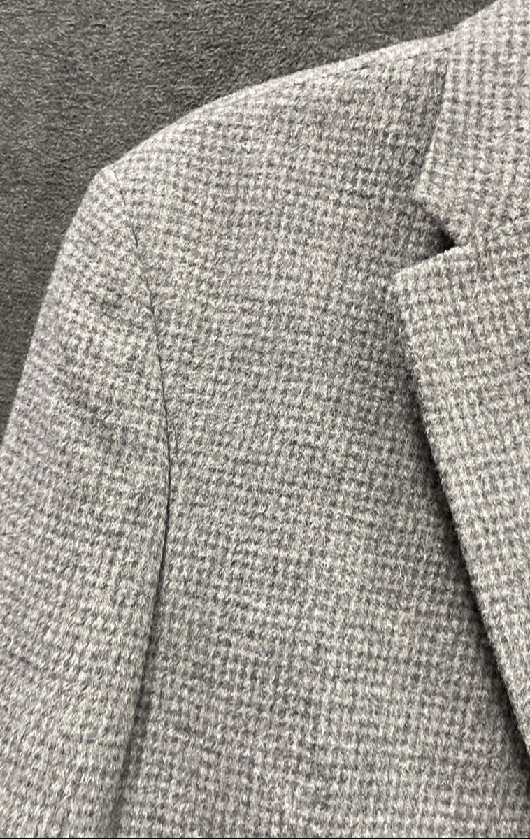 Jos. A. Bank Men's Gray Traveler's Collection 100% Camel Hair Blazer Sz 42 Long