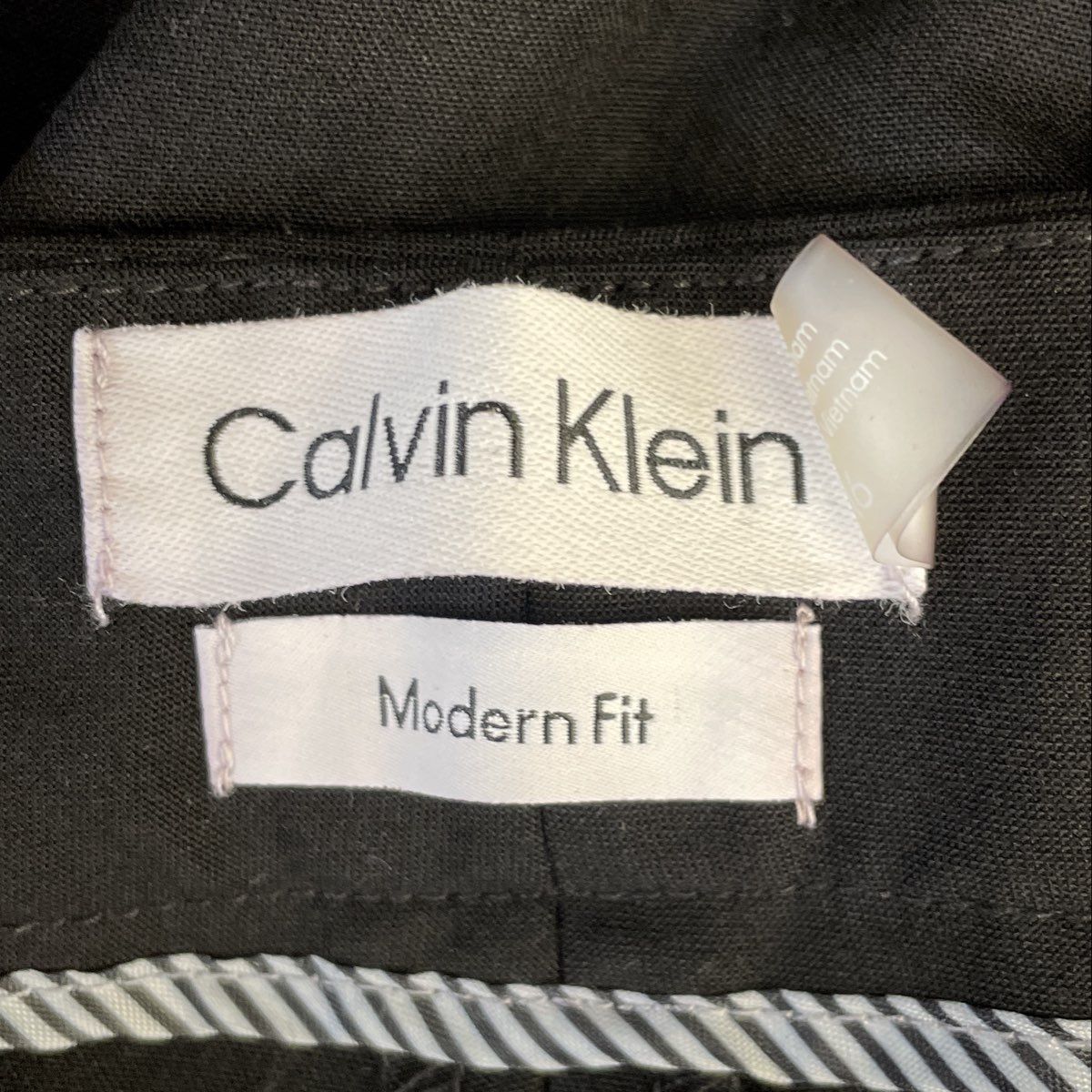 Calvin Klein Women's Black Modern Fit Tapered Leg Dress Pants NWT Sz 16