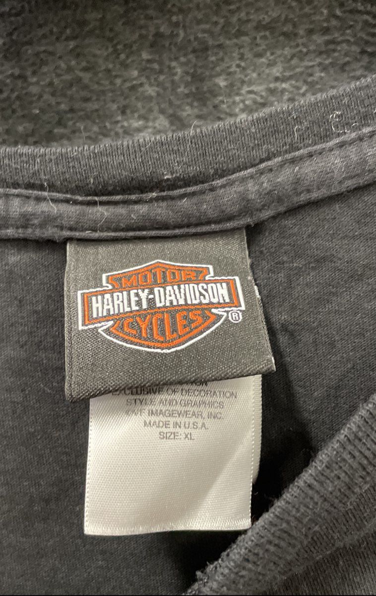 Harley-Davidson 2011 Christmas Holiday Santa Hat T-Shirt Frederick MD Sz XL