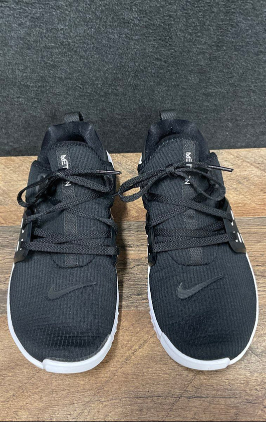Nike Free Metcon 4 Black White Training Shoes Women's Size 6