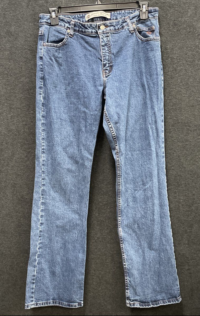 Vintage 2005 Harley-Davidson Bootcut Jeans Denim Made in Canada Sz 14L