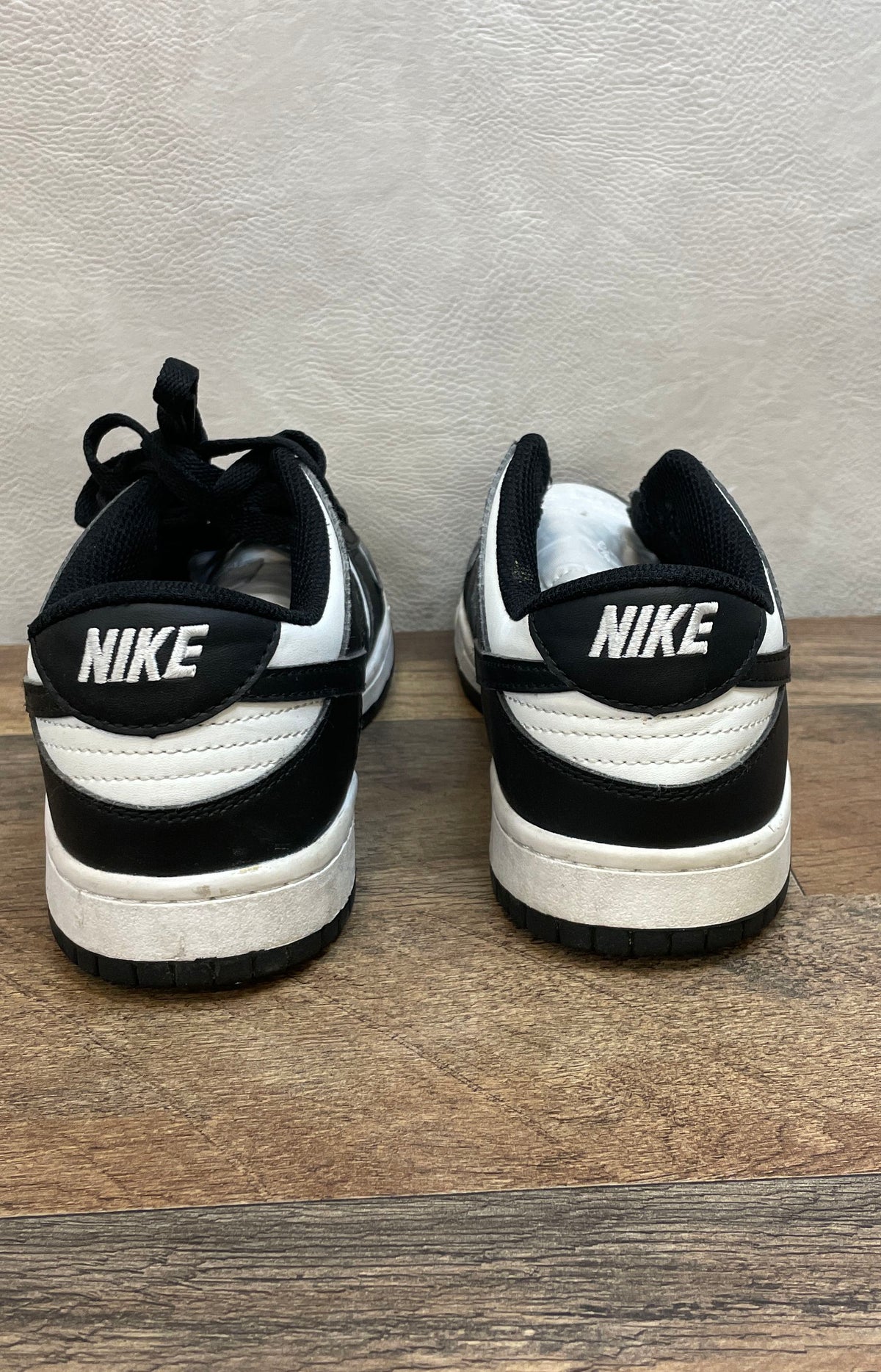 Nike Dunk Low Retro White Black Panda Sneakers Women's Size 8