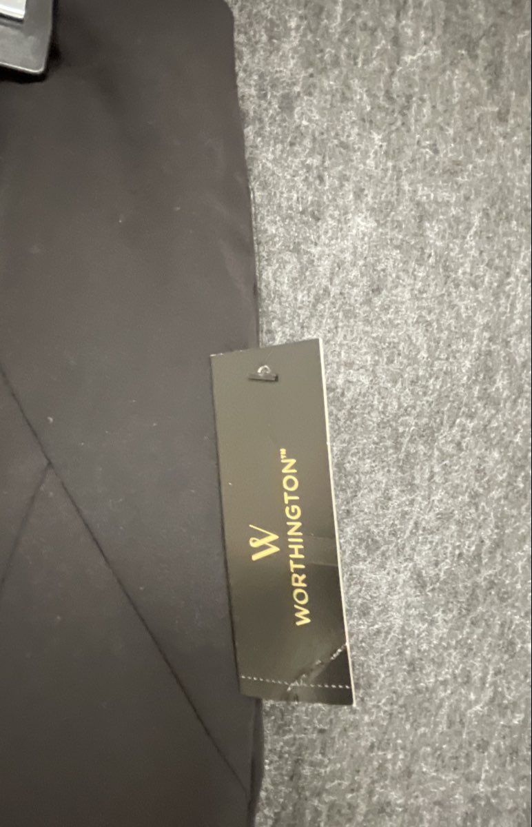 Worthington Women's Black Pencil Skirt Career Office NWT Size 16