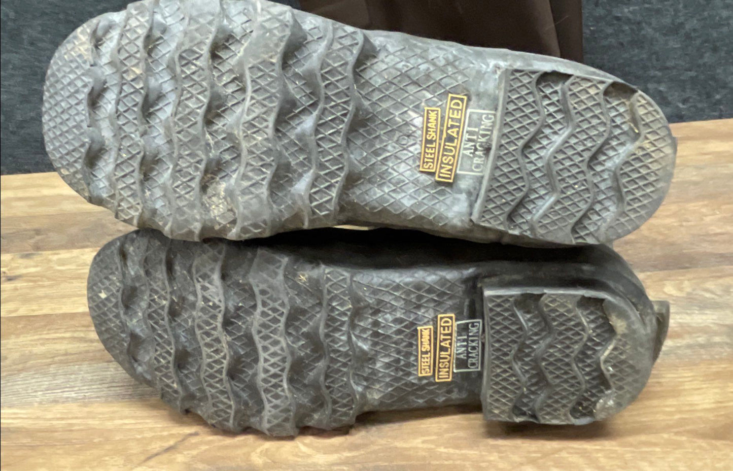 Pro Line Deluxe Insulated Chest Waders Men's 9 Thinsulate 200g Steel Shank Brown