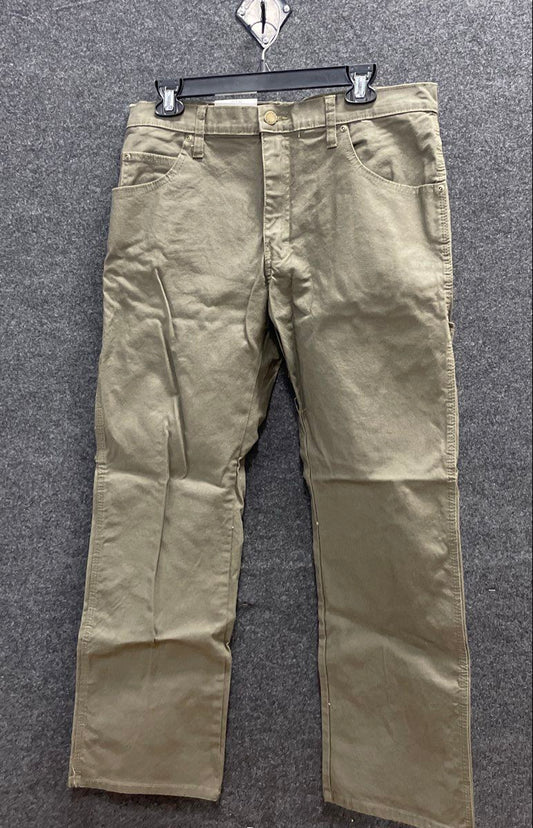 Dickies Men's Moss Green Duck Relaxed Fit FLEX Carpenter Work Pants 32x30 NWT