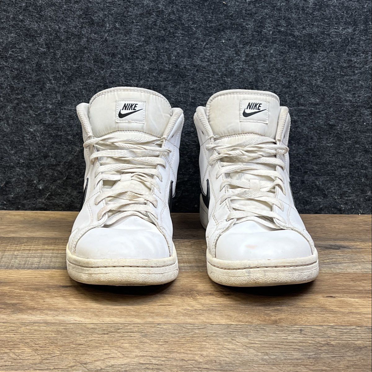 Nike Court Royale 2 Mid White Black Mid Top Sneakers Size 11