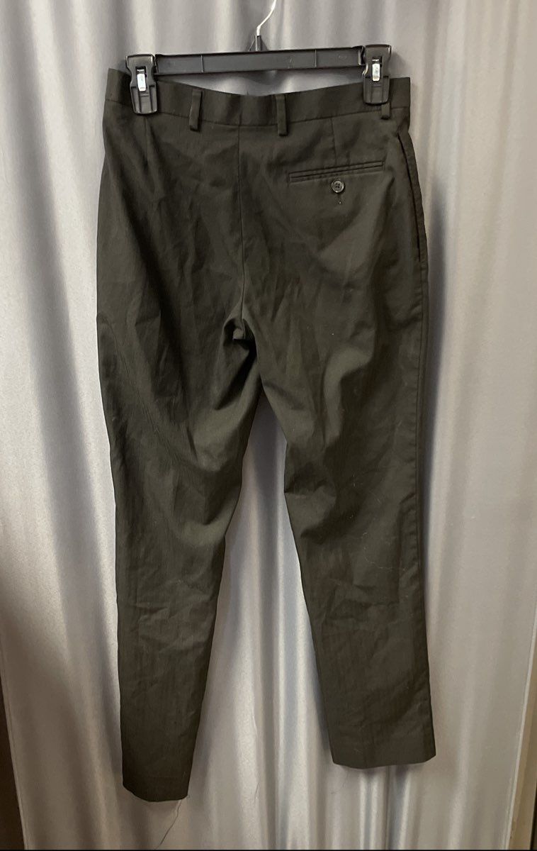 Collection Michael Strahan Boys Black Dress Slacks Flat Front Sz 16R 28W