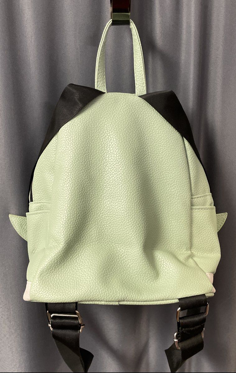Star Wars The Child Grogu Baby Yoda Mini Backpack Faux Leather Mint Green