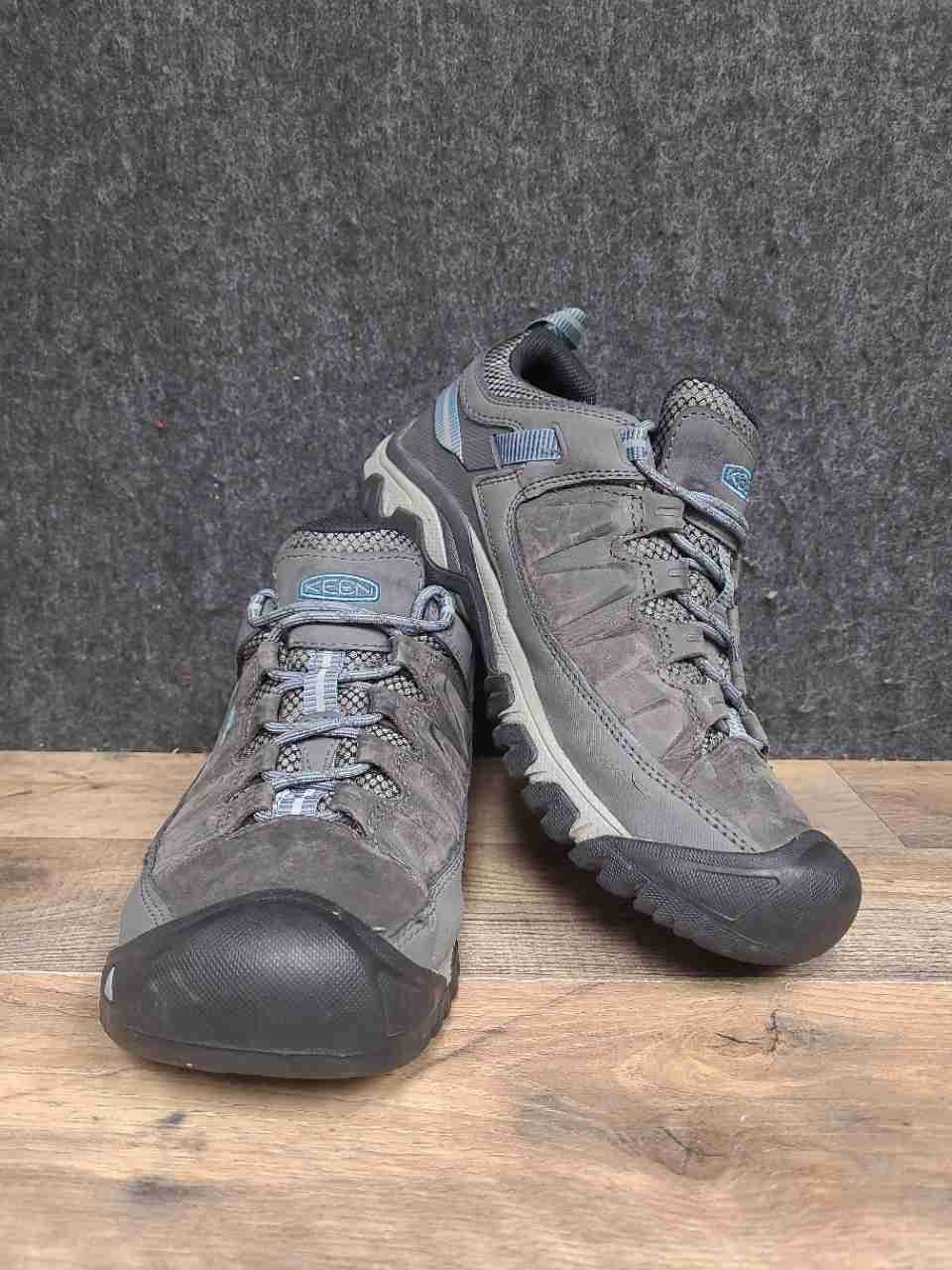 Keen Targhee II Waterproof Magnet Atlantic Blue Hiking Shoes Women's Size 10