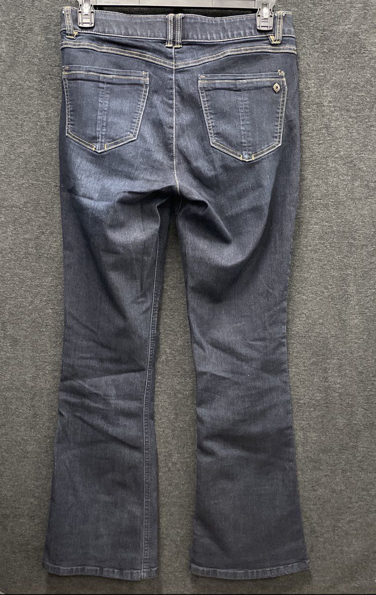 Democracy Women's "Ab"solution Dark Wash Stretch Bootcut Jeans Size 12