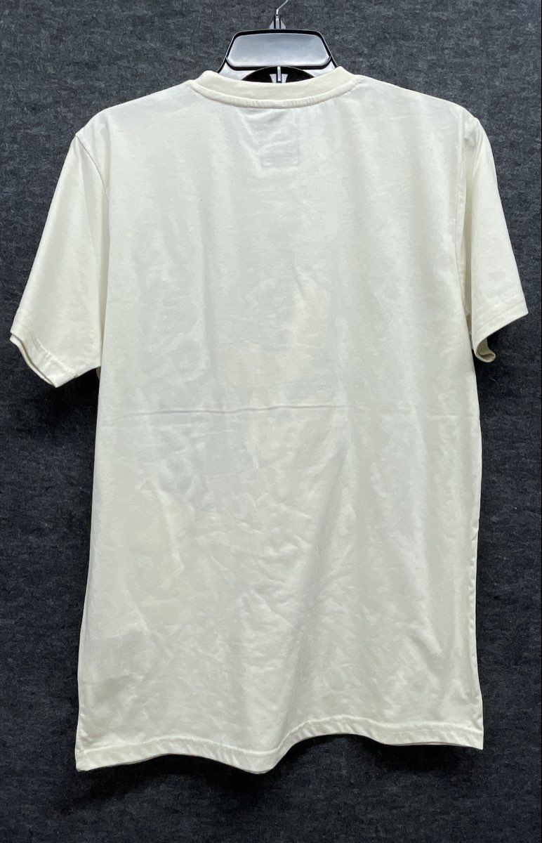 Southpole Men's Cream Graphic T-Shirt Trust No One Tattoo Bear Streetwear Sz M
