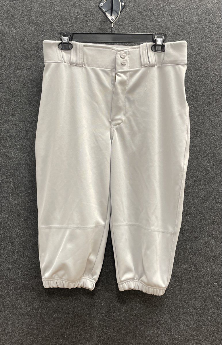 Champro Men's Gray Knicker Style Baseball Pants Reinforced Knees Sz M