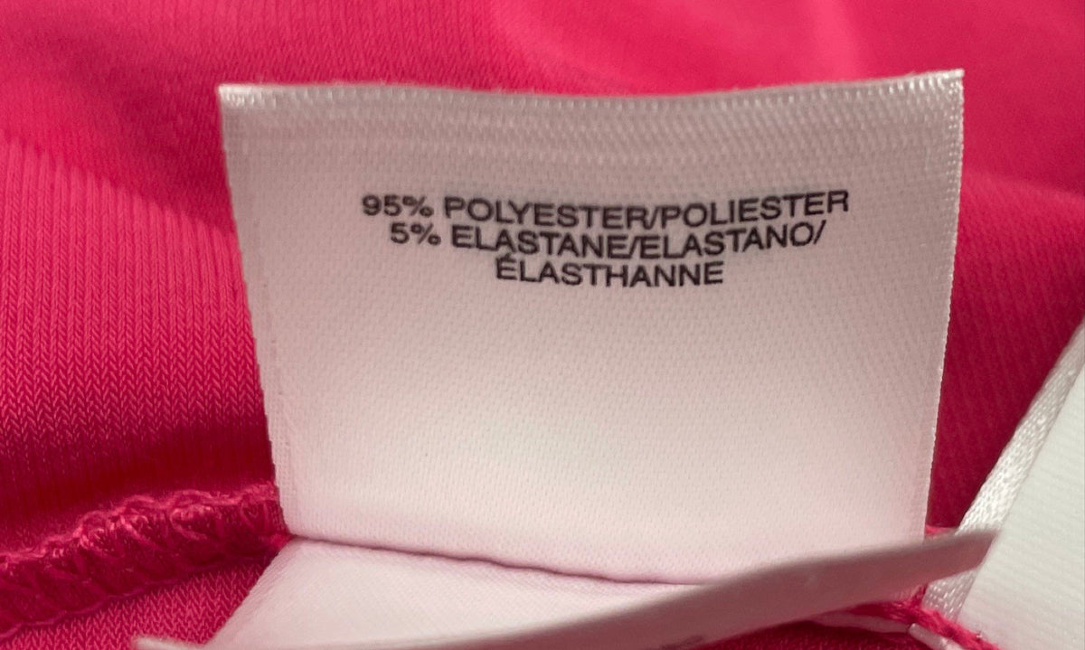 Anne Klein Women's Candy Pink Cold Shoulder Short Sleeve Blouse NWT Size L