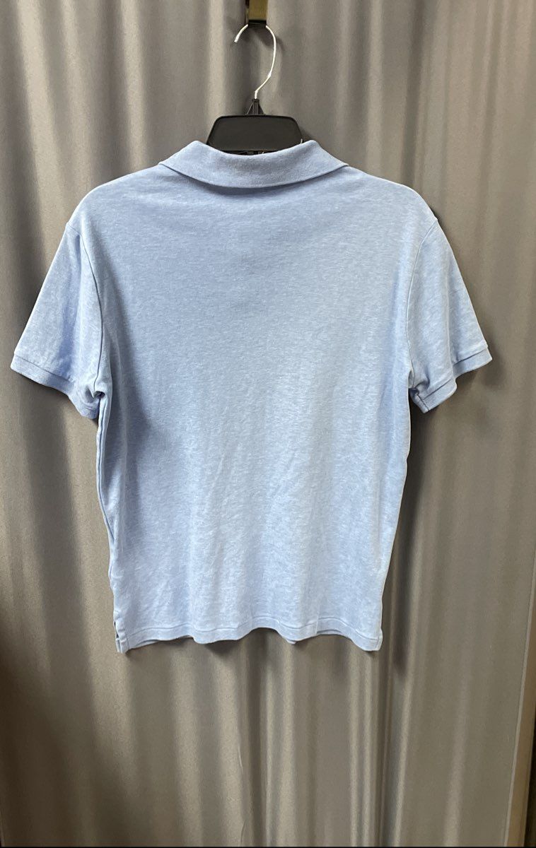 Polo Ralph Lauren Men's Light Blue Custom Slim Fit Polo Golf Shirt Size M