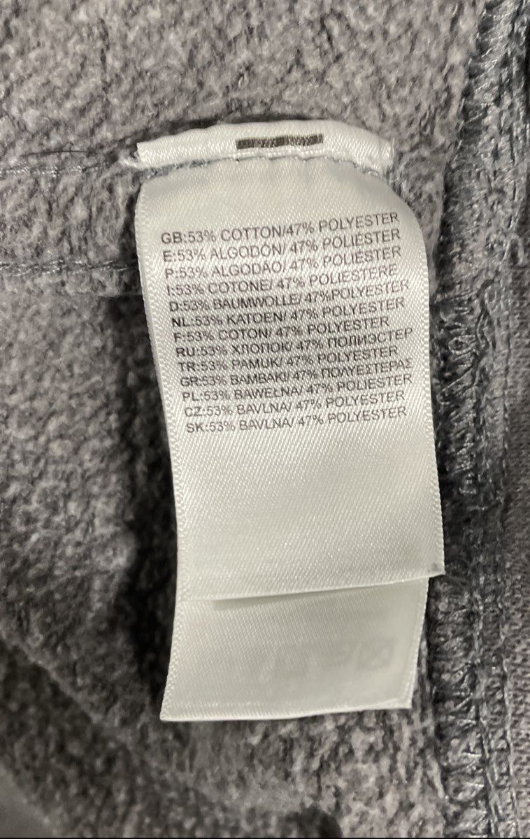 The North Face Men's Grey Logo Pullover Hoodie Sz M