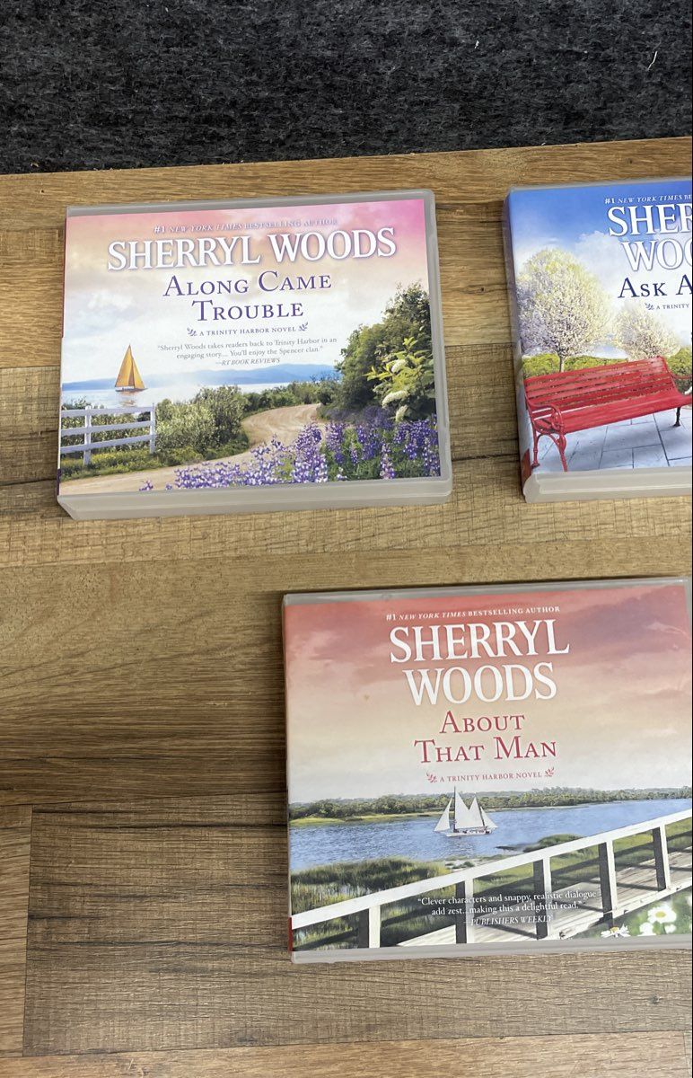 Sherryl Woods Trinity Harbor Novels Audiobook CD Lot of 3 Unabridged