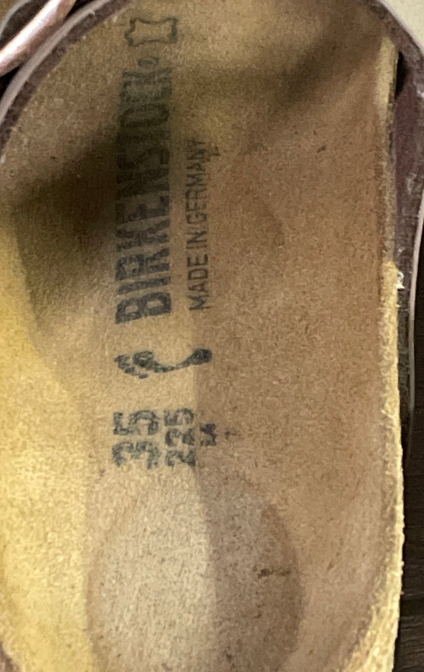 Birkenstock Mayari Mocca Brown Birko-Flor Toe Loop Sandals Size 35