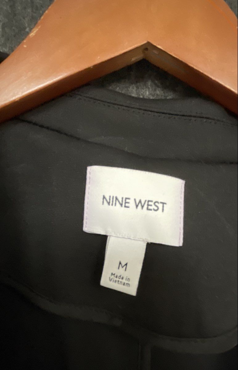 Nine West Women's Black The Relaxed Blazer Jacket Sz M NWT