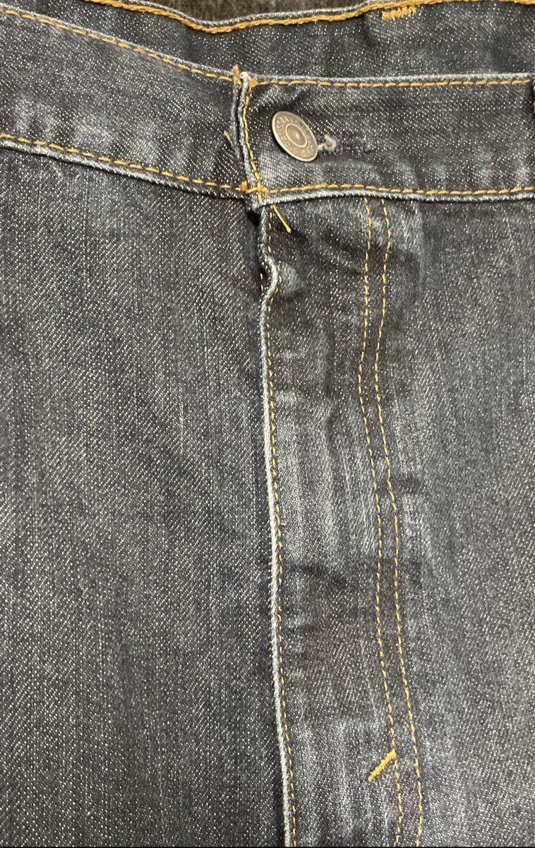 Levi's Men's 502 Regular Taper Fit Jeans Dark Wash Indigo Sz 40x38