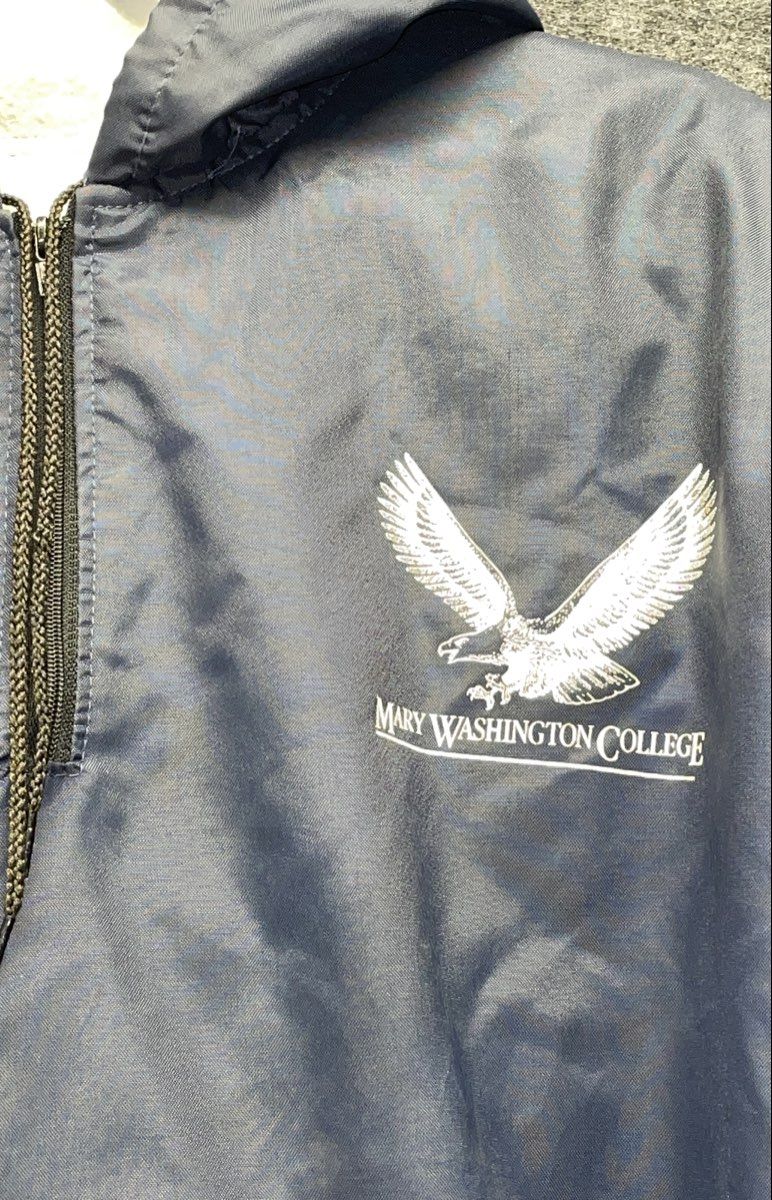 Vintage 90s Neff Women's Mary Washington College Eagles Cheerleader Jacket Sz M