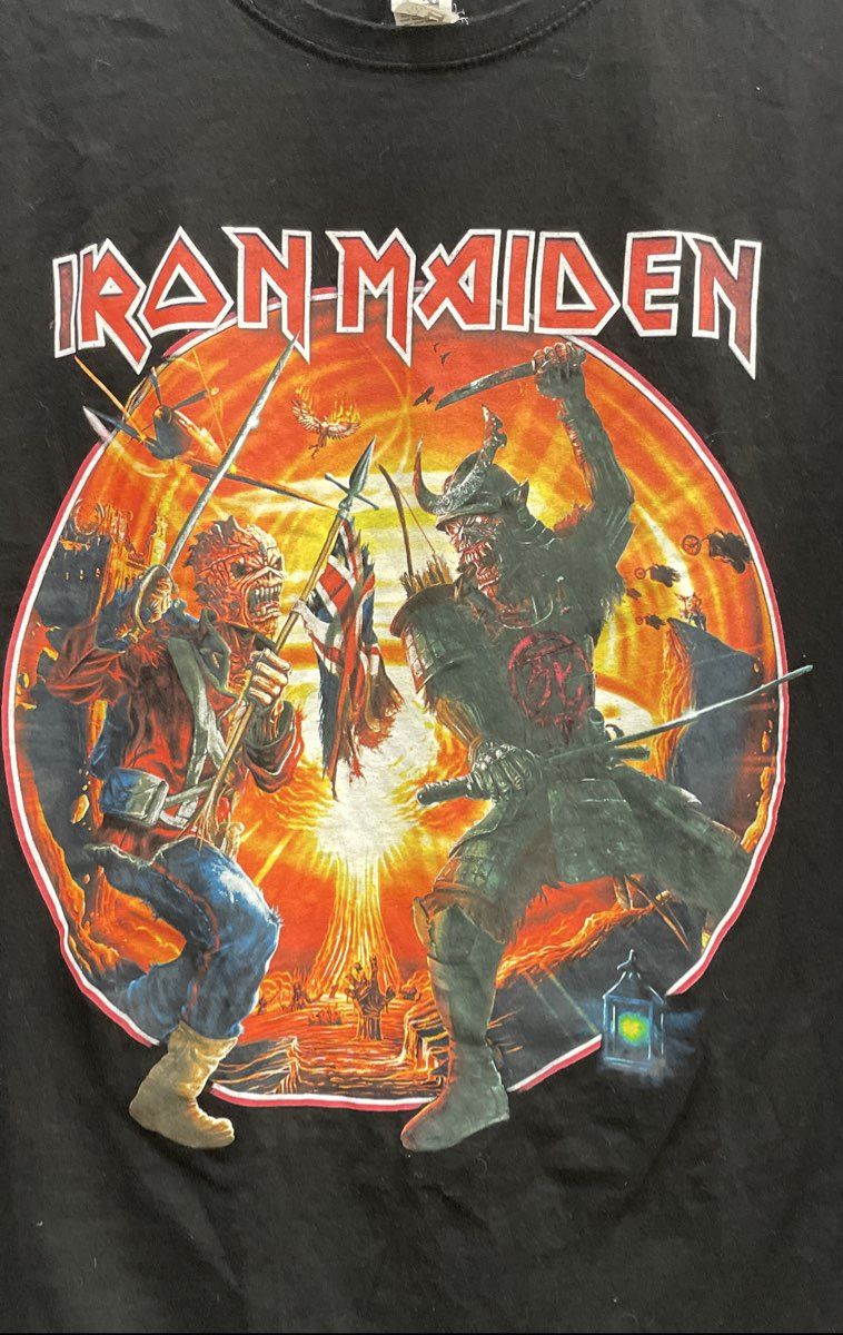 Iron Maiden Legacy of the Beast World Tour 2022 T-Shirt Double Stitch Sz L