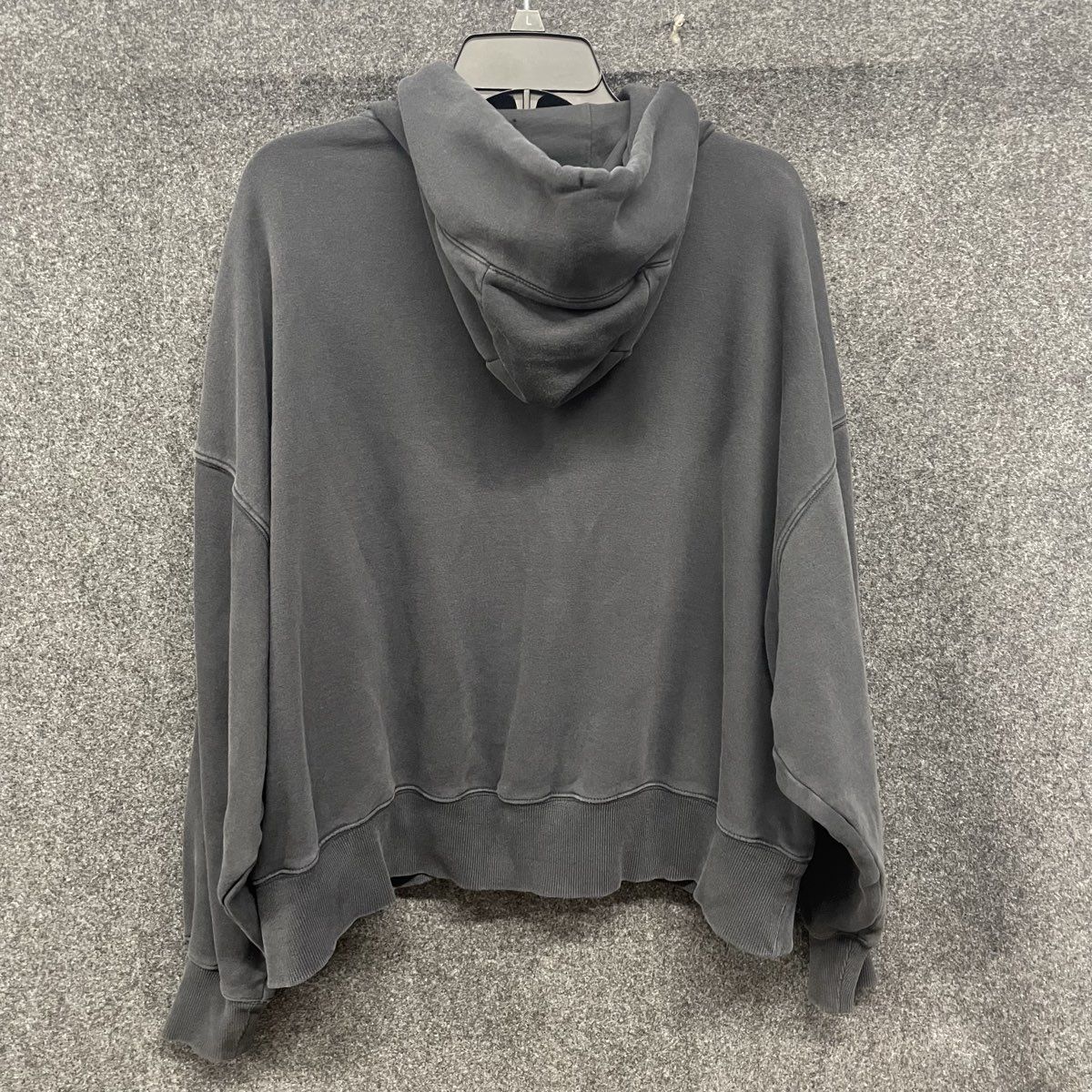 Nike Women's Phoenix Fleece Oversized Pullover Hoodie Black Sz L
