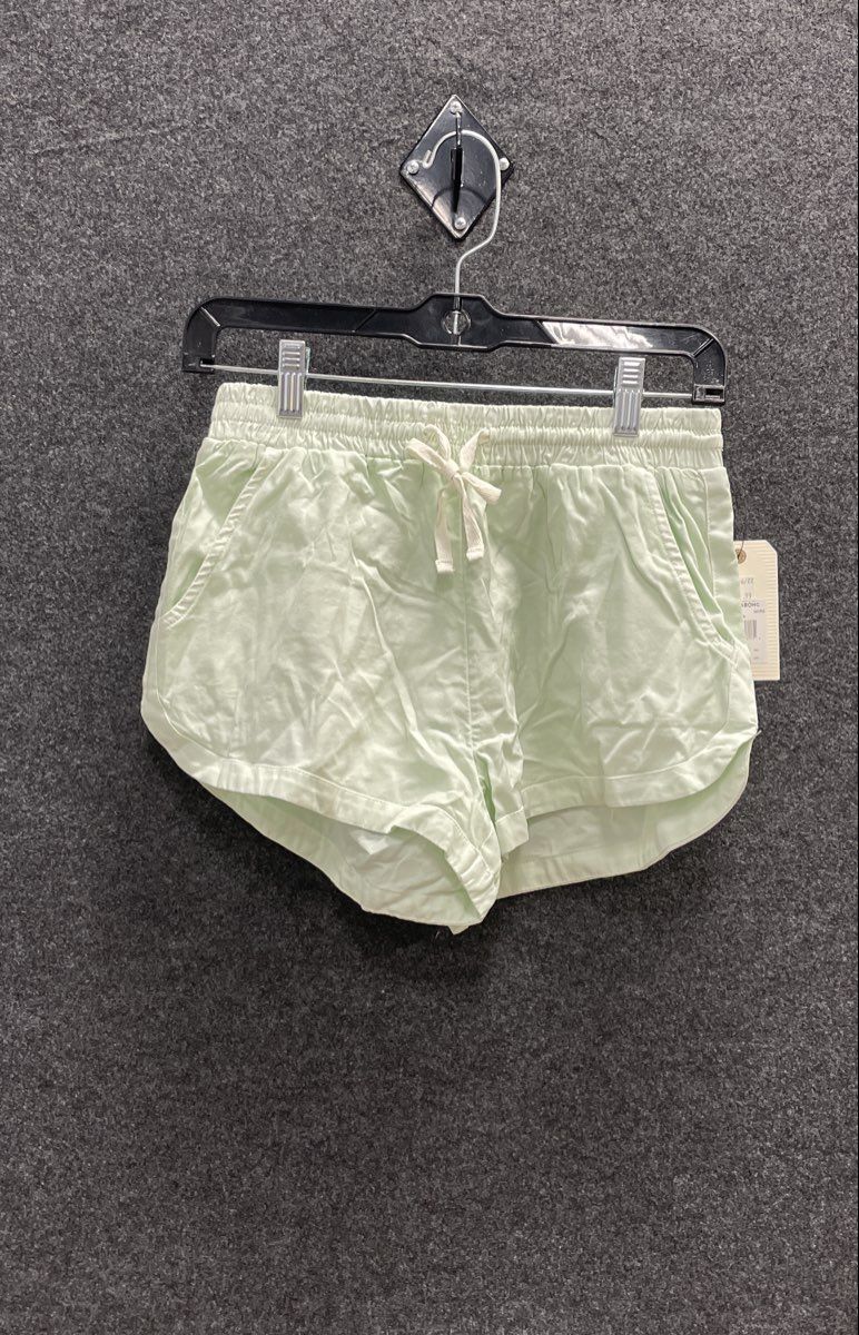 Billabong Women's Mint Green Cotton Viscose Elastic Waist Beach Shorts NWT Sz S