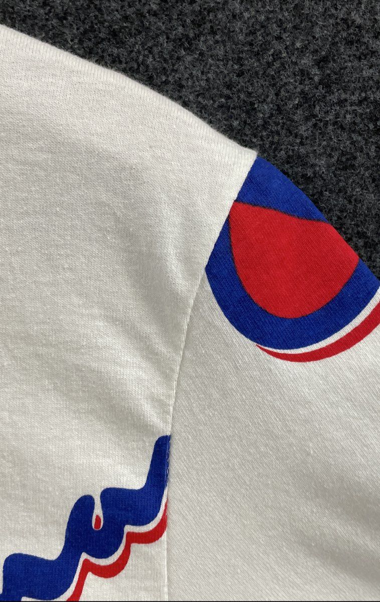 Champion Men's Heritage Allover Logo Print AOP T-shirt White NWT Size M