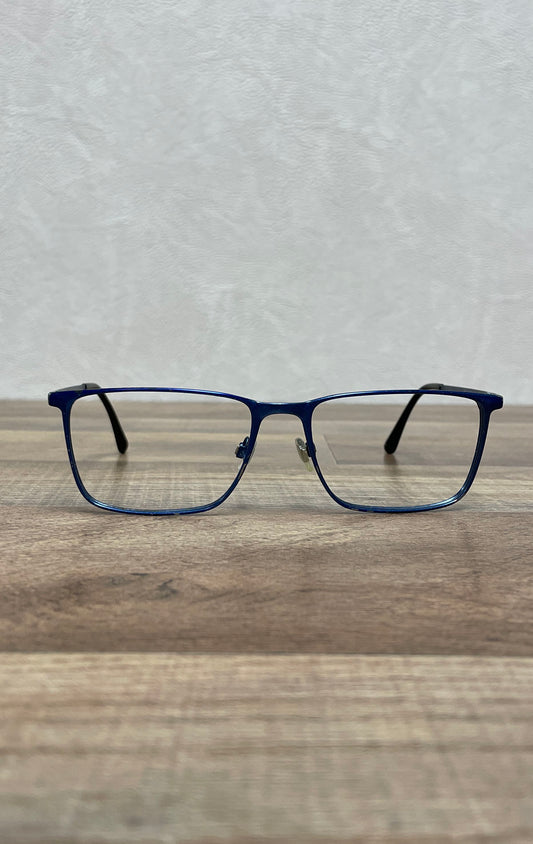 Giorgio Armani AR5080 'Metallic Navy' Rectangle 55-17-145 Glasses *Frames Only*
